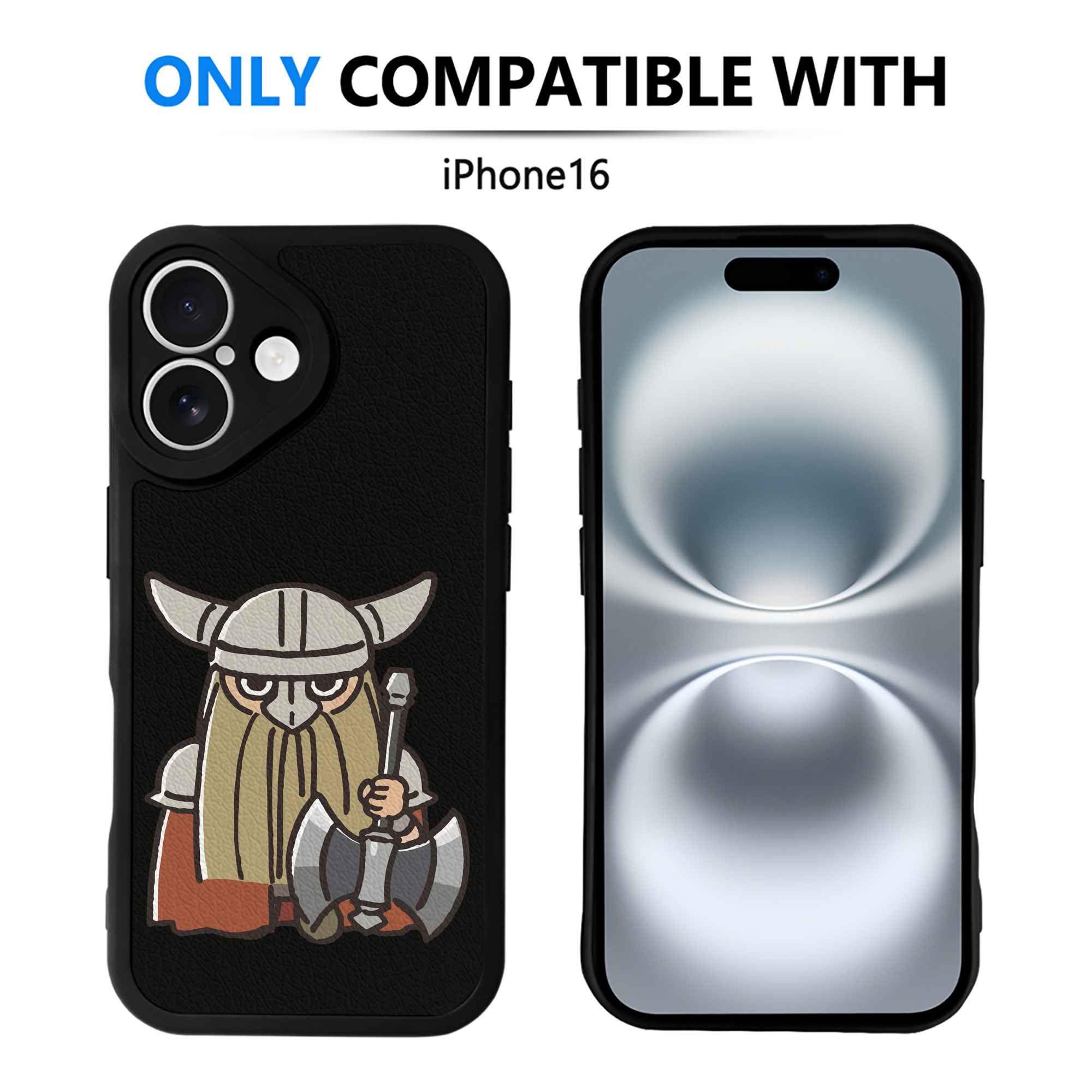 （画像用） 葬送のフリーレン Frieren 【iPhone 16シリーズ対応】シリコンスマホケース（レザー調） 材質：シリコン